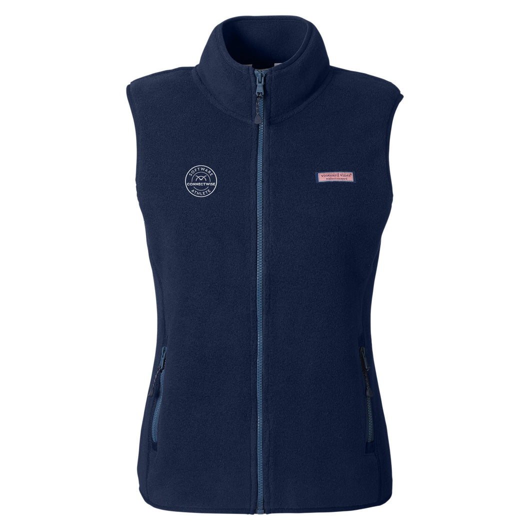 Vineyard Vines Harbor Fleece Vest - Ladies'