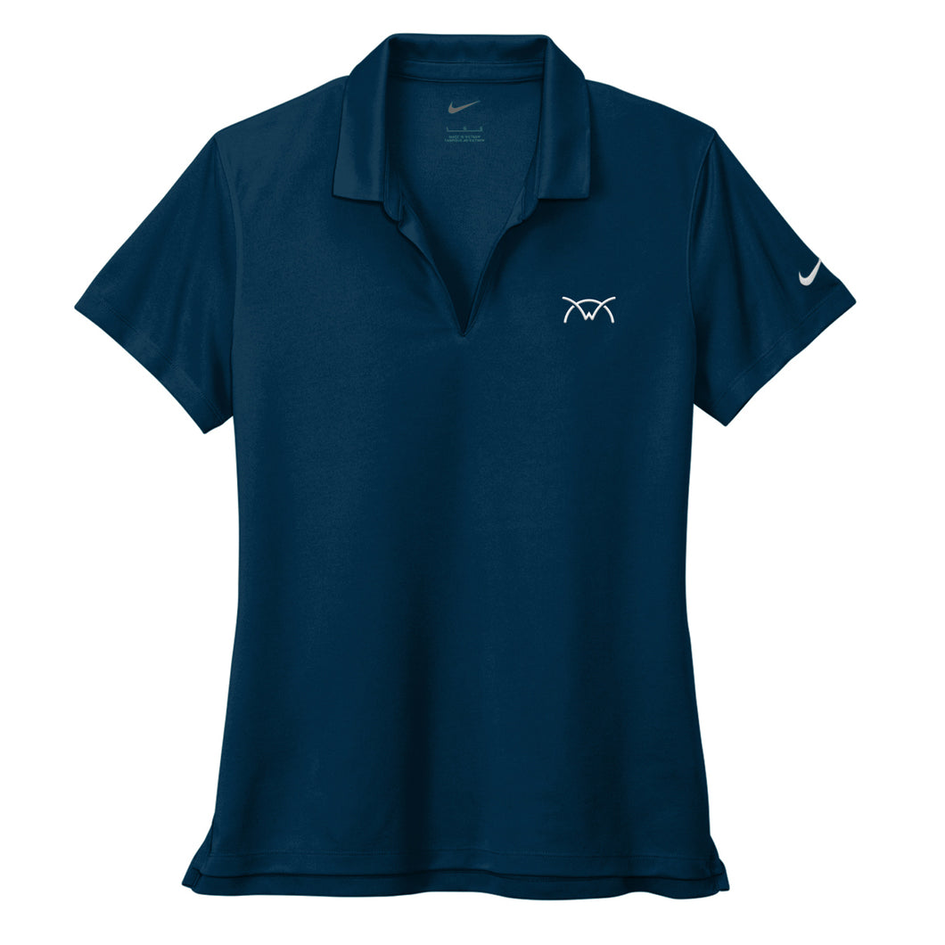 Nike Dri-FIT Micro Pique 2.0 Polo - Ladies' - Navy